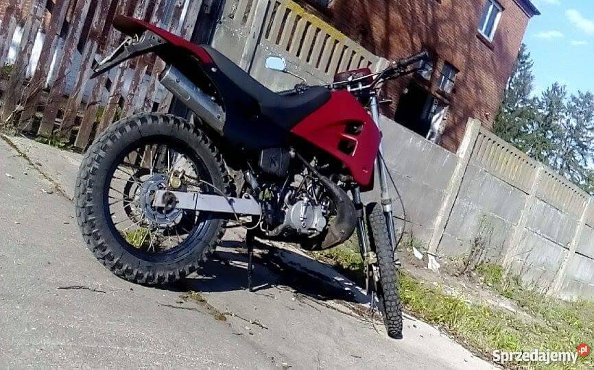 Gilera zulu Supermoto Ekstra stan Zamiana Rok produkcji 2001 zachodniopomorskie Polanów