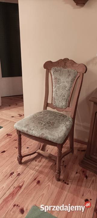 sprzedam komplet pięknych stylowych krzeseł Białystok sprzedam