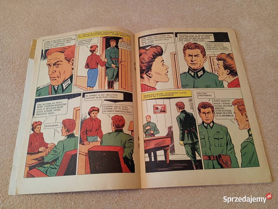 Pierwsze wydanie Kapitan Kloss 6 Hasło Łódź