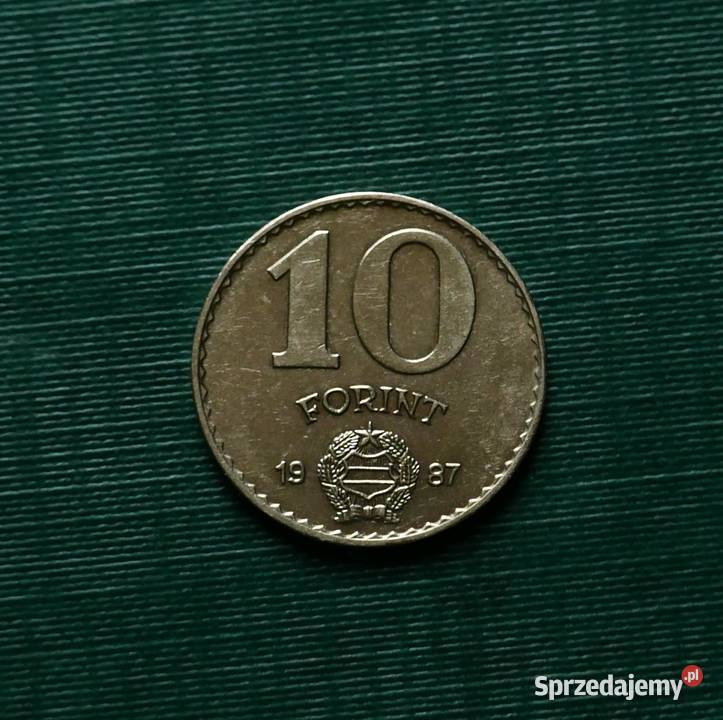 WĘGRY 10 forintów 1987r Gliwice