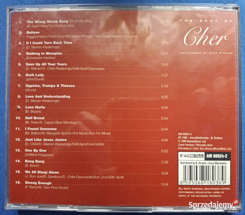 The best of Cher CD pop sprzedam