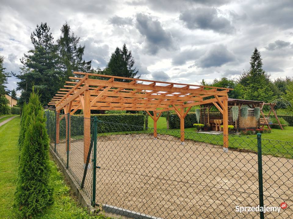 Wiata jednospadowa 6x4 m Producent Dostępne inne Smolice sprzedam