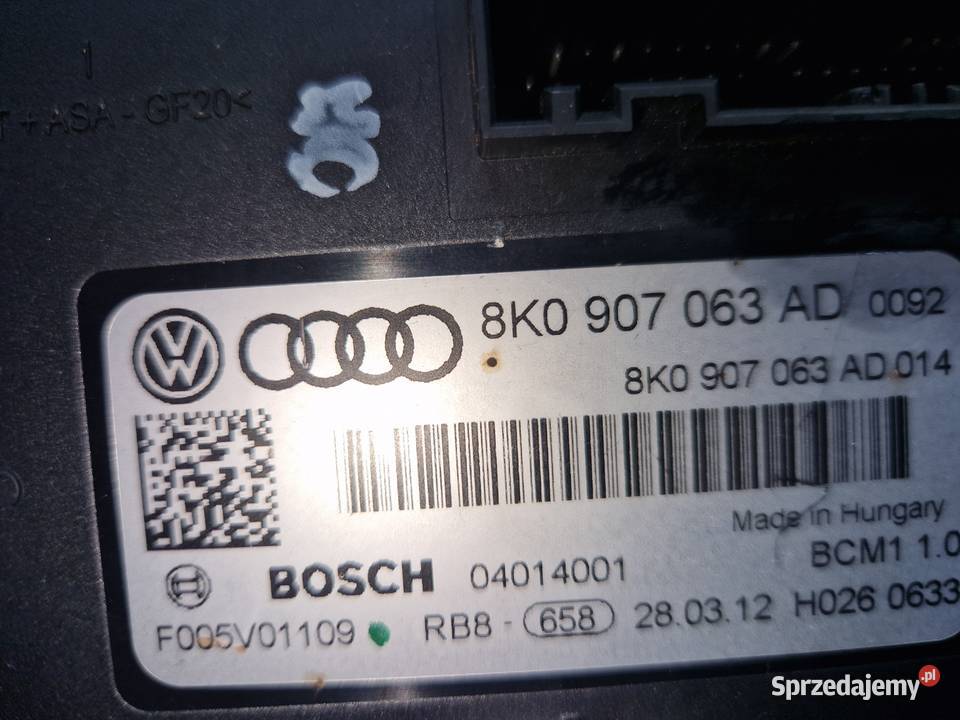 AUDI A4 A5 8T MODUŁ BORDNETZ 8K0907063AD mazowieckie Kozienice