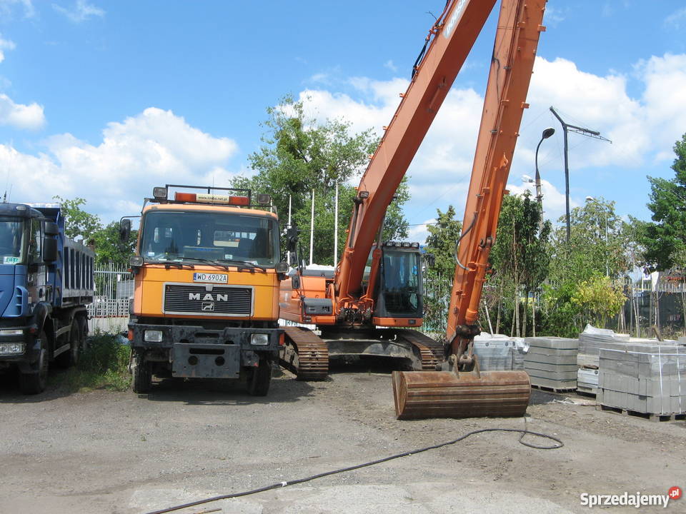 Syndyk sprzeda 3 koparki różnych marek mazowieckie Warszawa