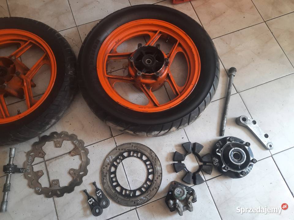 Koła 16 dwa komplety hamulce ośki Kawasaki gpz Jelenia Góra