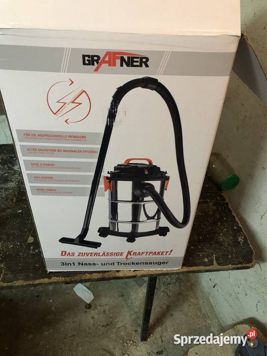 Okazja nowy odkurzacz przemyslowy Grafner Odkurzacze przemysłowe Kielce