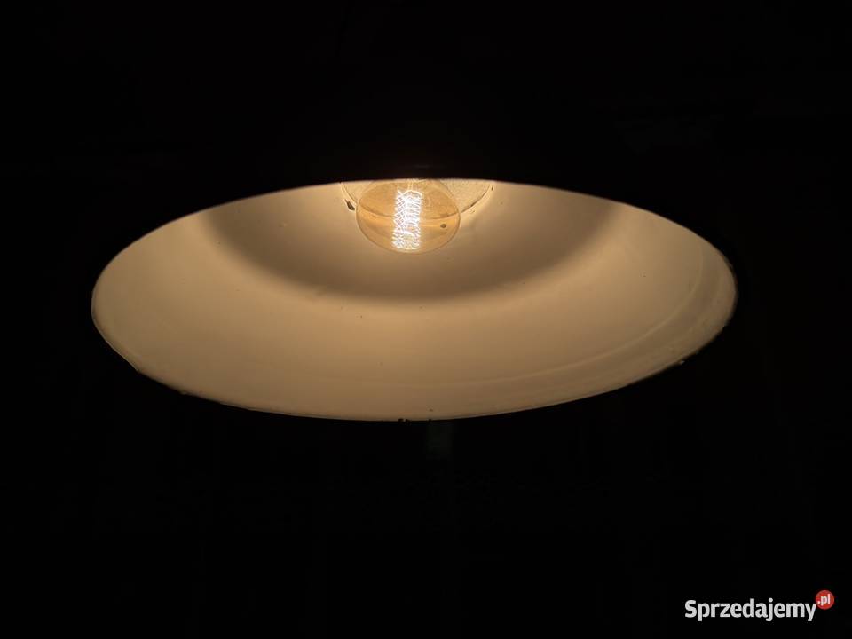 Lampa industrialnaOBs3 z lat 60 Lampy wiszące Radom sprzedam
