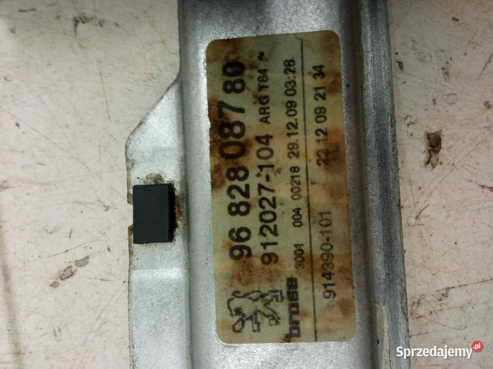 MECHANIZM SZYBY LEWY TYŁ 9682808780 Peugeot 3008