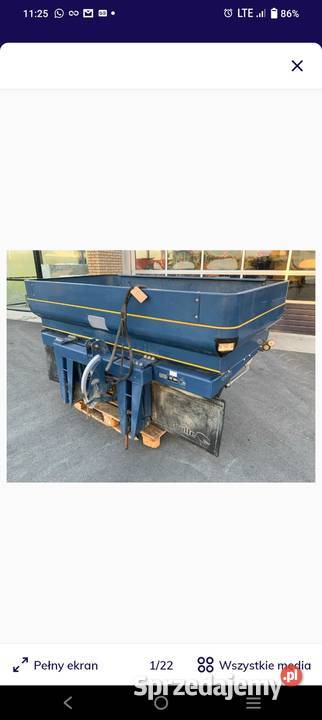 Rozsiewacz nawozów Bogballe M2W base Rybczewice Drugie