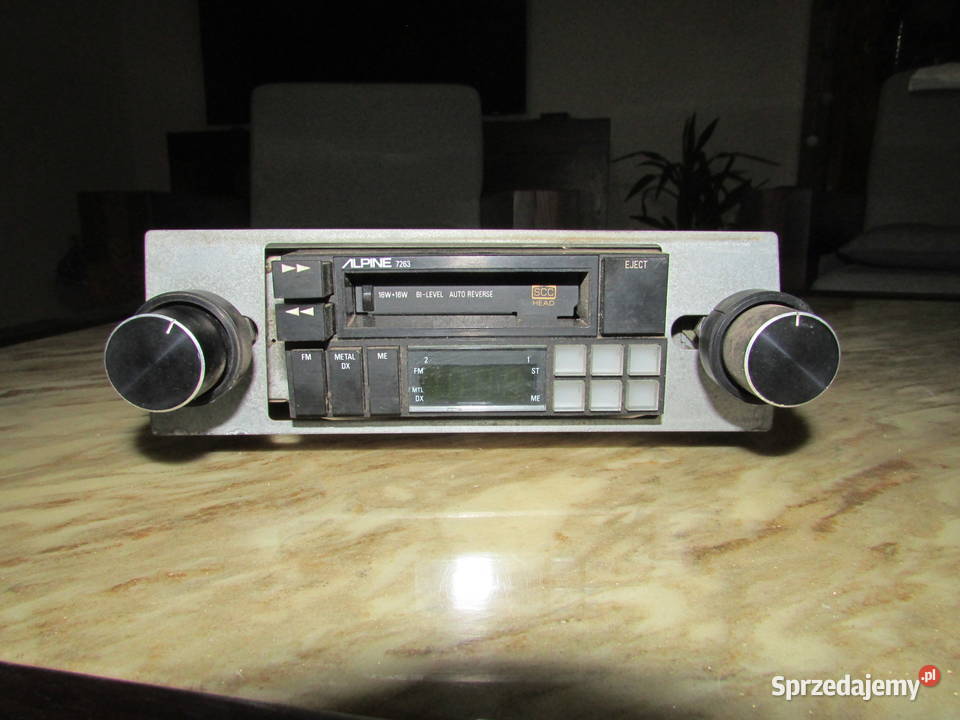 Radio ALPINE 7263 wielkopolskie Nowy Tomyśl