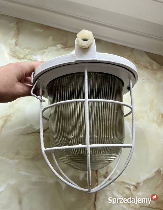 Lampa przemysłowa loft C200 vintage antyk Poznań sprzedam