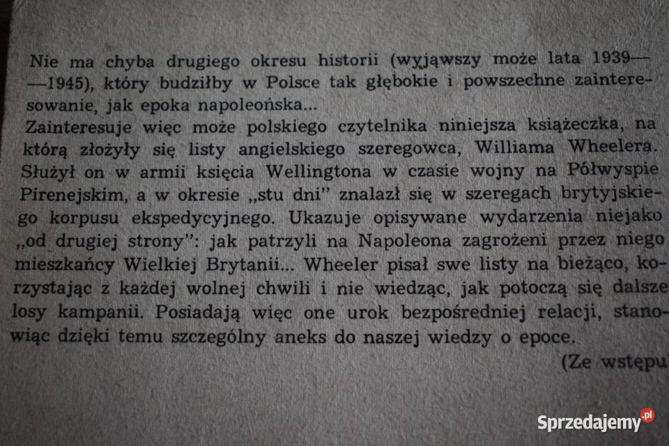 Listy szeregowca Wheelera W blasku napoleońskich Chełmno