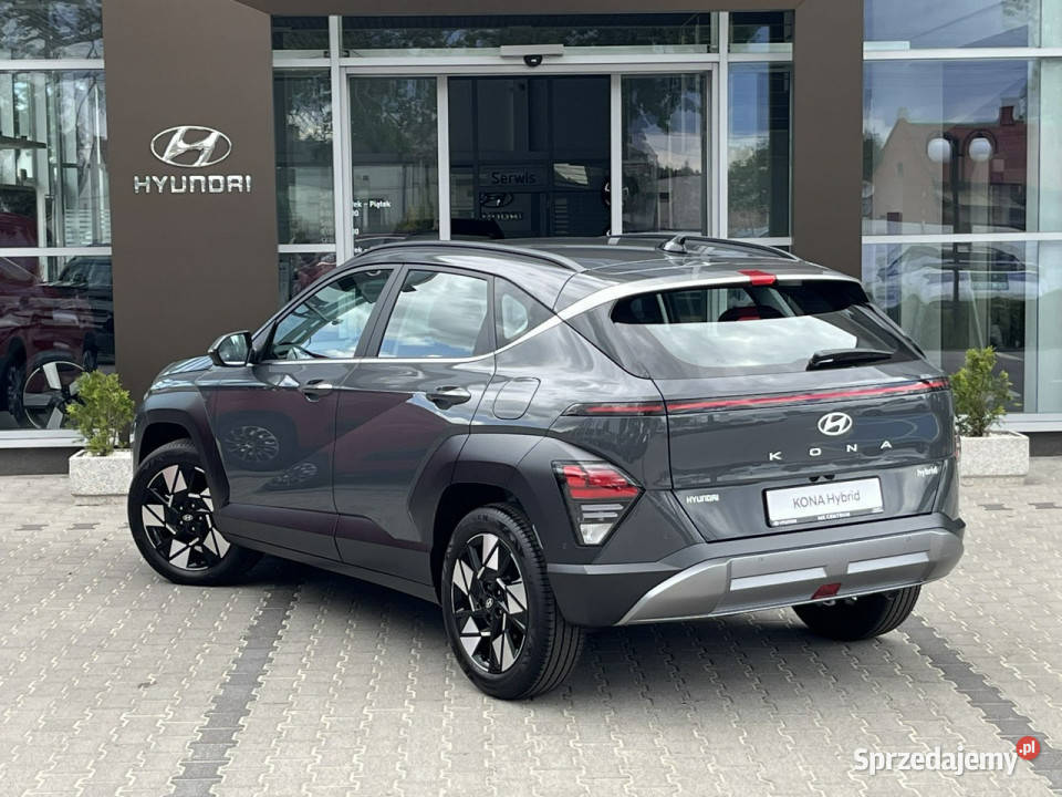 Hyundai Kona 16GDi HEV 129 6DCT Hybrid Executive światła do jazdy dziennej łódzkie Piotrków Trybunalski