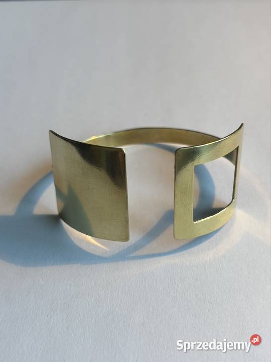 Bransoleta z kwadratowego mosiądzu Bydgoszcz
