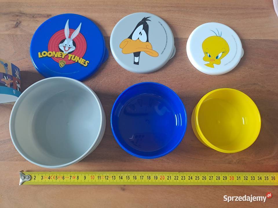 Looney Tunes Set Lunchboxów Pojemniki na lunch Warszawa sprzedam