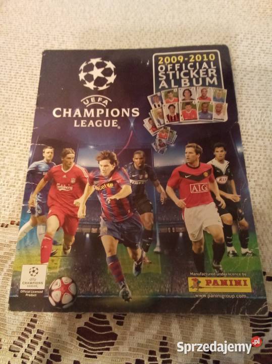 Uefa champions League 2009 2010 Album z mazowieckie Warszawa sprzedam