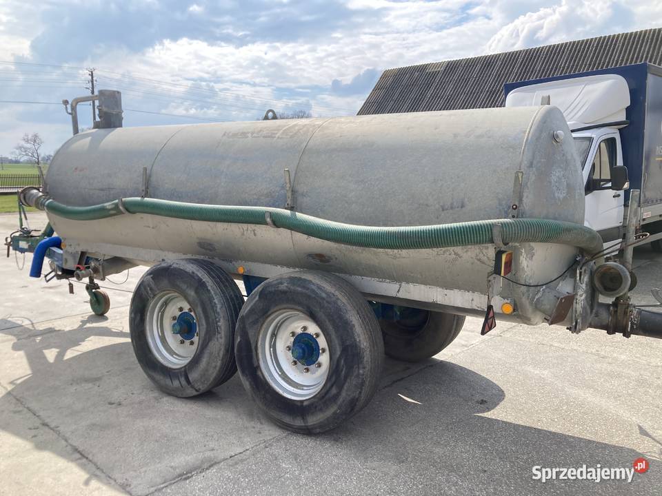 Beczkowóz asenizacyjny 8000L łódzkie Jarosty