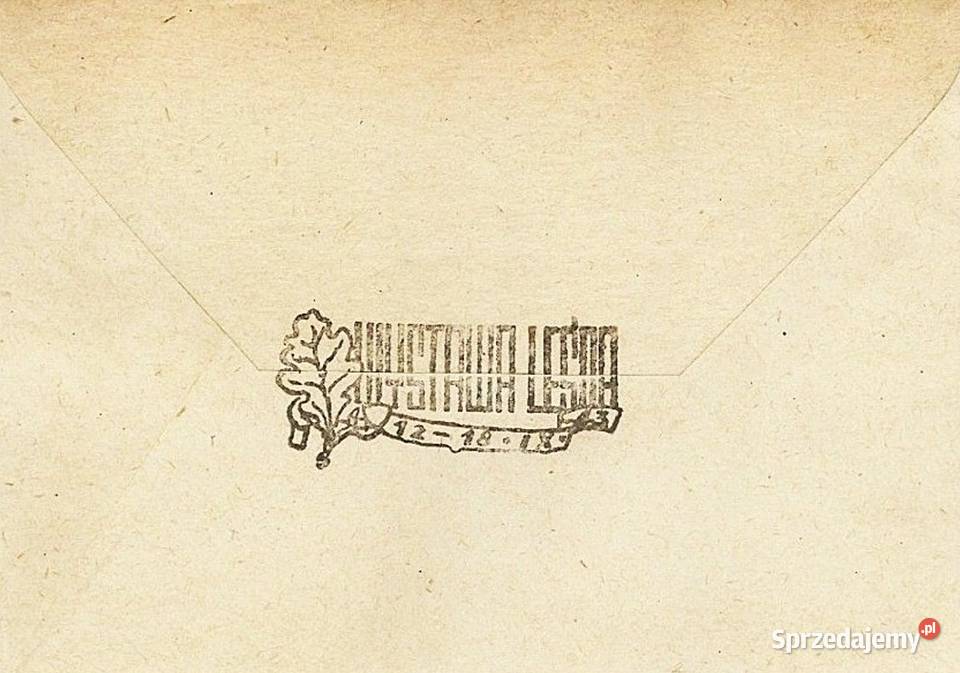 POLSKAOflIIC Woldenberg 1944 List R Wystawa pomorskie