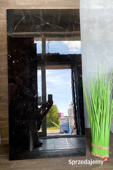 Czarne płytki marmuropodobne 120x60 Lekki Brąz Łask