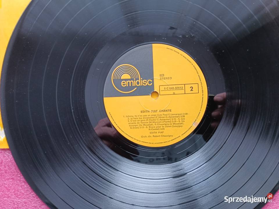 Dwa albumy winylowe Edith Piaf