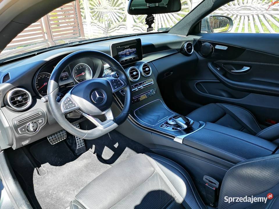 Mercedes Benz C klasa W205 środek AMG Łęczyca sprzedam
