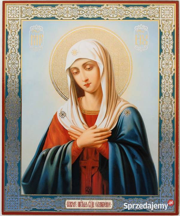 Matka Boża Maryja ikona prawosławna rosyjska lubelskie Lublin sprzedam