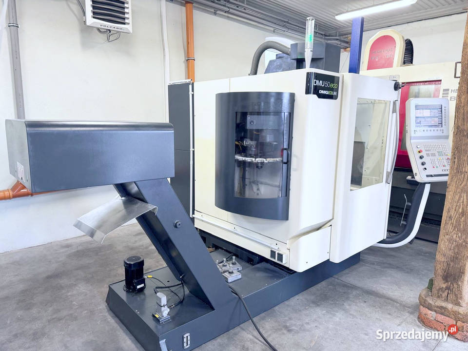 Frezarka CNC DMG DMU 50 ecoline 5 osi z Niemiec Produkcja Zabór sprzedam