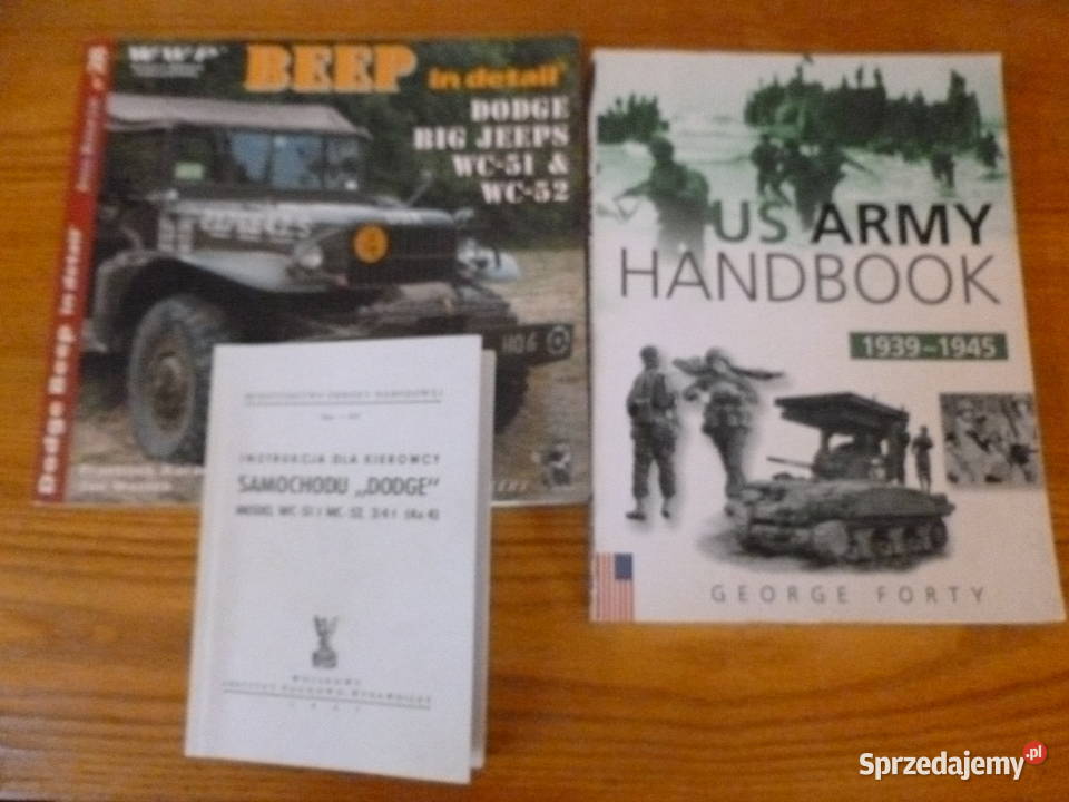 Dodge WC 52 Instrukcja plus książki