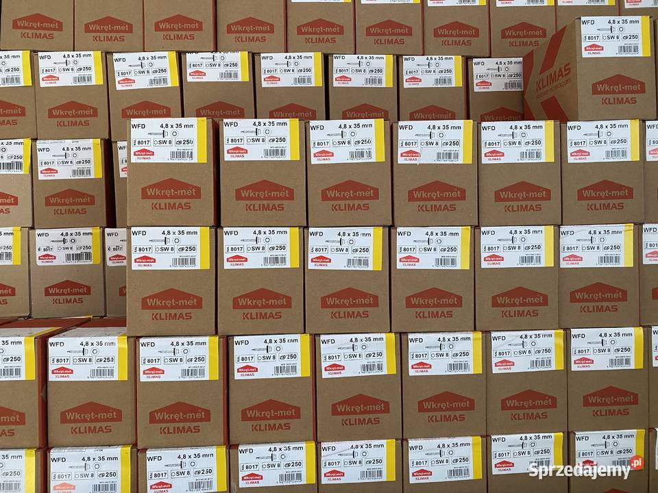 Wkrety farmery Do mocowania blach Materiały budowlane Radomsko