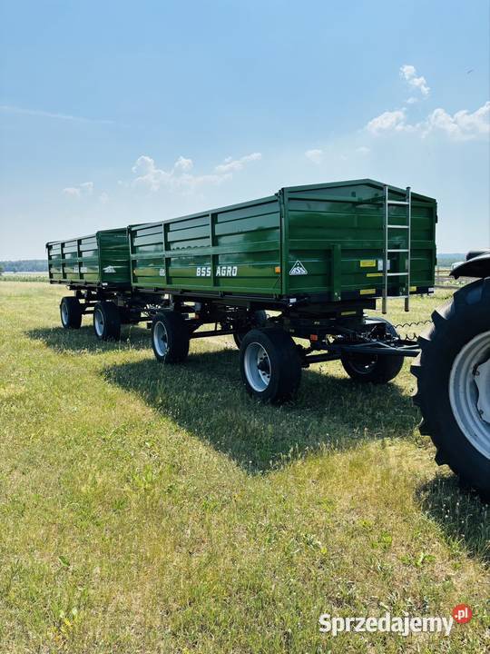 Brandys BSS AGRO 9 ton przyczepa przyczepy nieuszkodzony Brudzewice