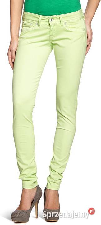 spodnie Pepe Jeans Skittle r 2732 Dżinsy Rurki żółty/złoty Zamość