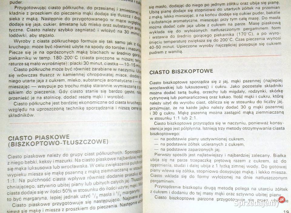 Piekę ciasta i ciasteczka Wanda Piotrowiakowa Chełm sprzedam