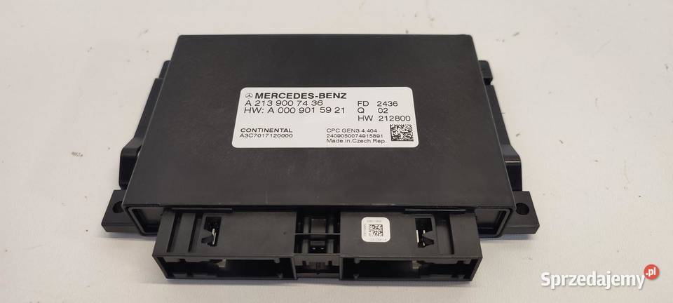 MERCEDES W247 MODUŁ STEROWNIK SKRZYNI BIEGÓW