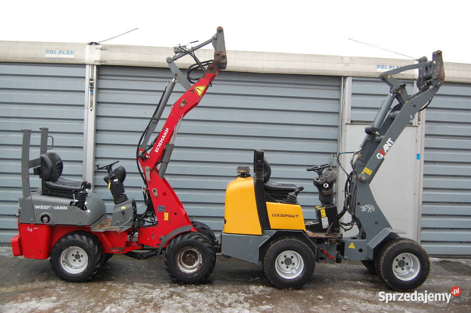 Ładowarka Weidemann 1140 Schaffer Thaler Jcb Weidemann wielkopolskie Krobia