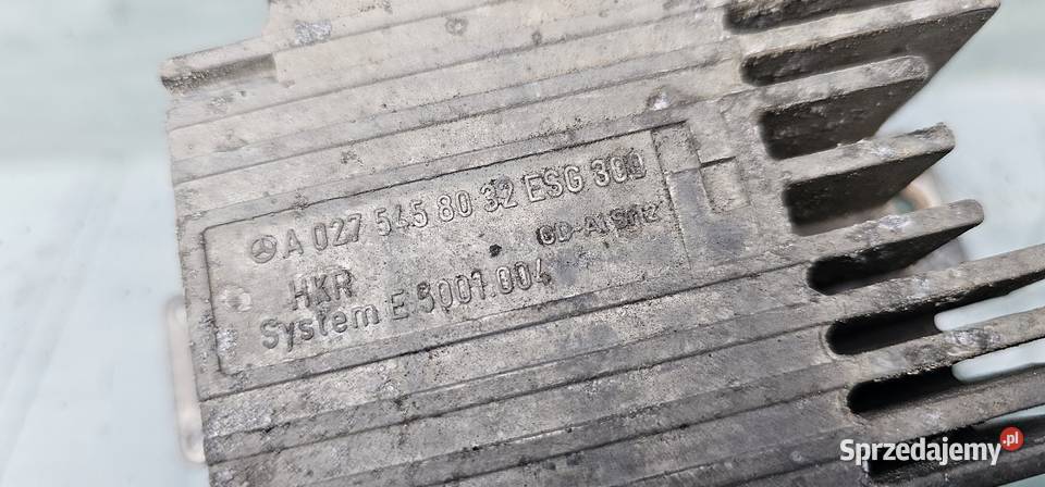 Moduł wentylatora mercedes w210 32 cdi osobowe Zbąszyń