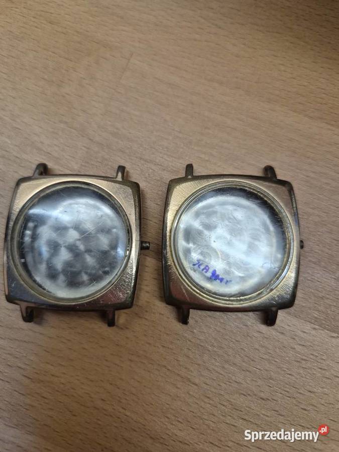 2 x złocone koperty GlashutteBison Chorzów