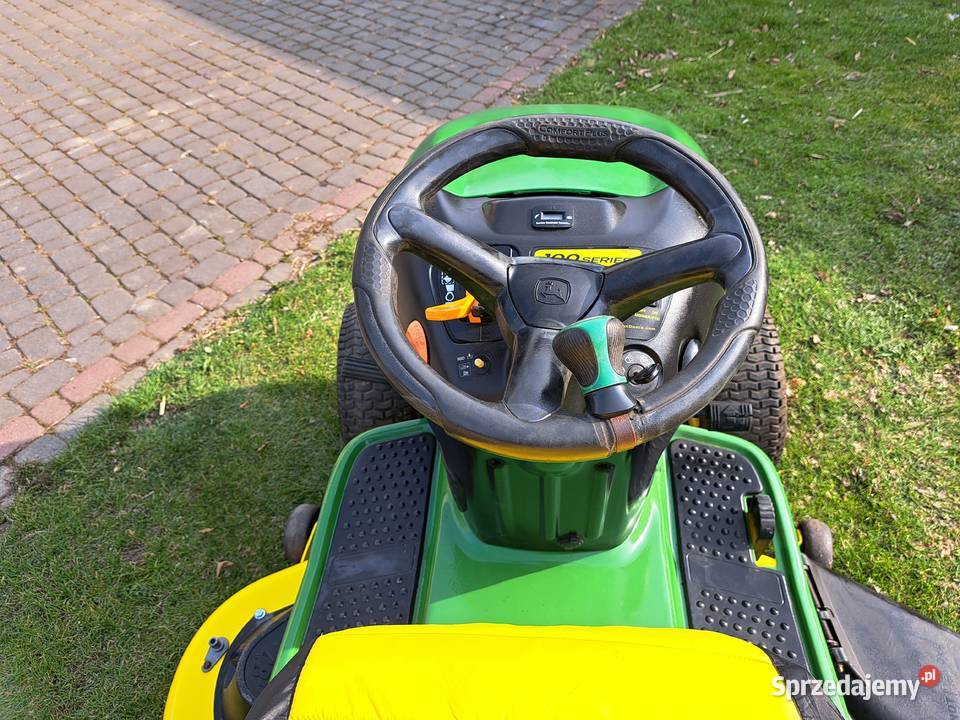 Kosiarka samojezdna traktorek John Deere La165 małopolskie Proszowice