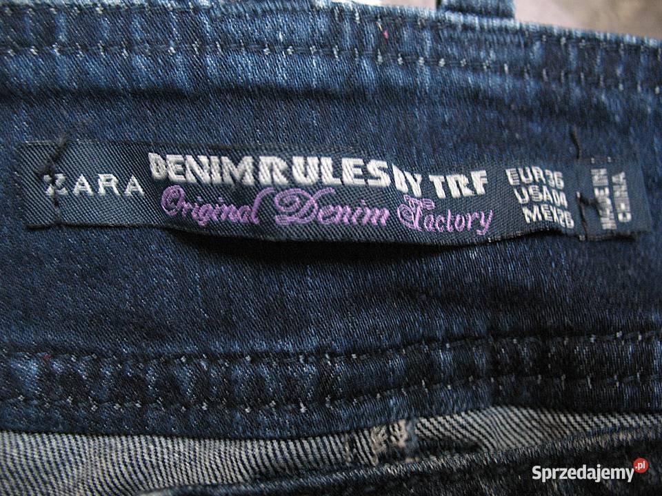 Spodnie damskie jeans 36 S biodra 90 Zara Siedlce