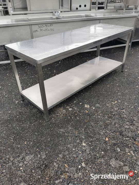 Stół roboczy 200x70x85 półka 37 wielkopolskie Krotoszyn