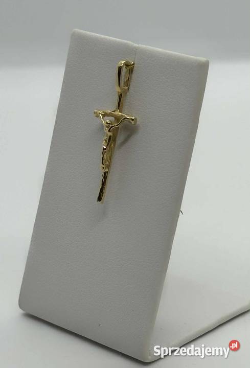 Złota zawieszka próby 585 060g złoto Elbląg