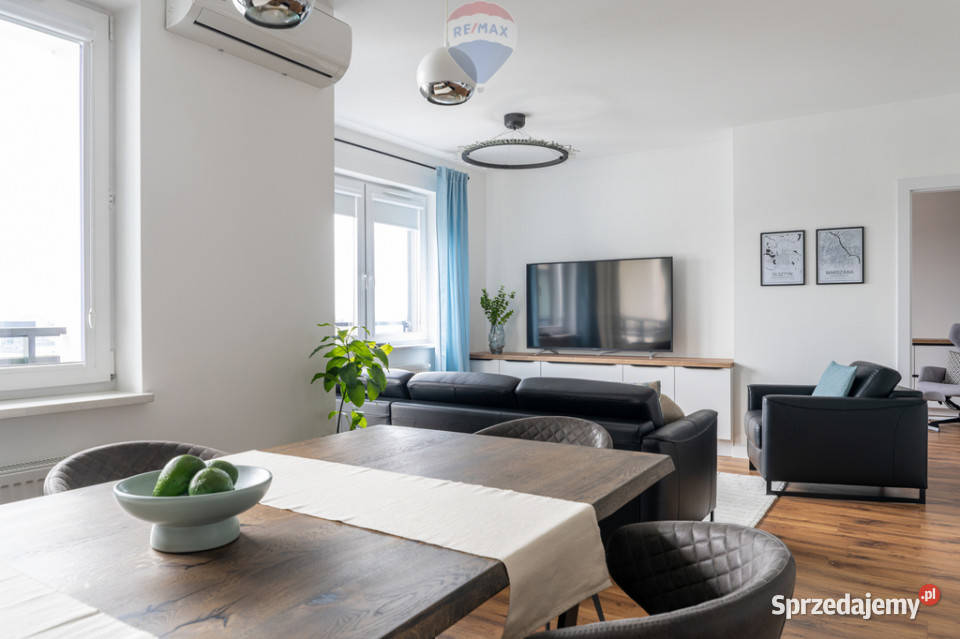 Apartament z panoramą Warszawy 87 m Mokotów Warszawa