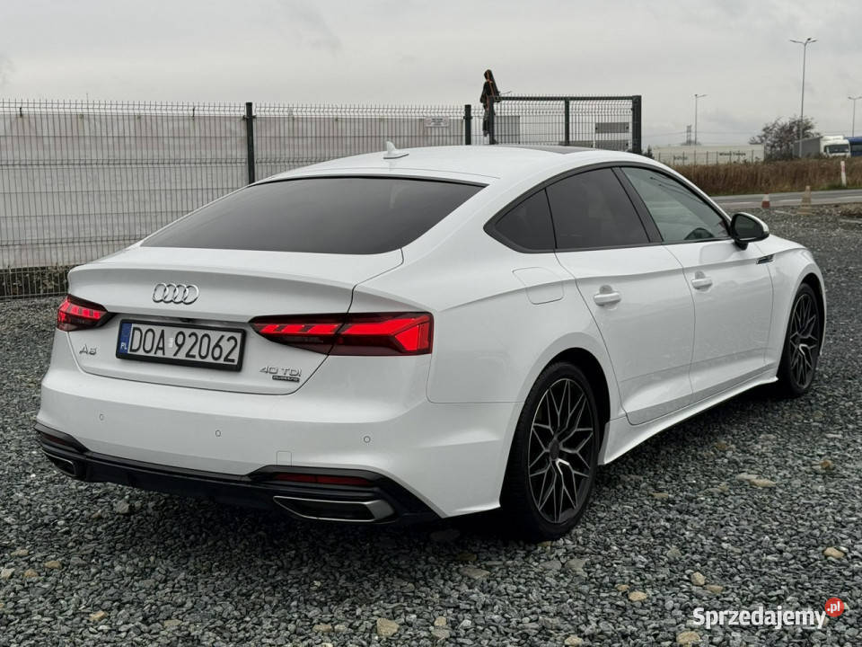 Audi A5 Sportback 20 TDI 190 SLine 40TDI Quattro bluetooth Wojkowice