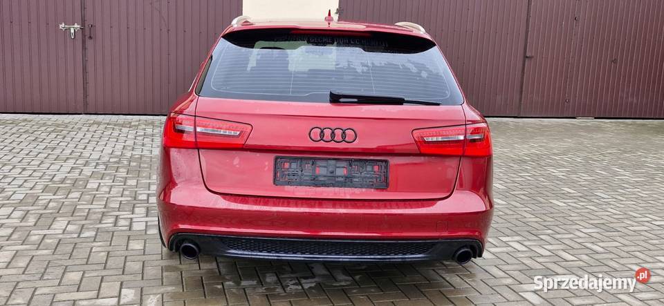 Audi A6 C7 20 ULTRA S tronic S line Radaty itd autoalarm Nowa Wieś