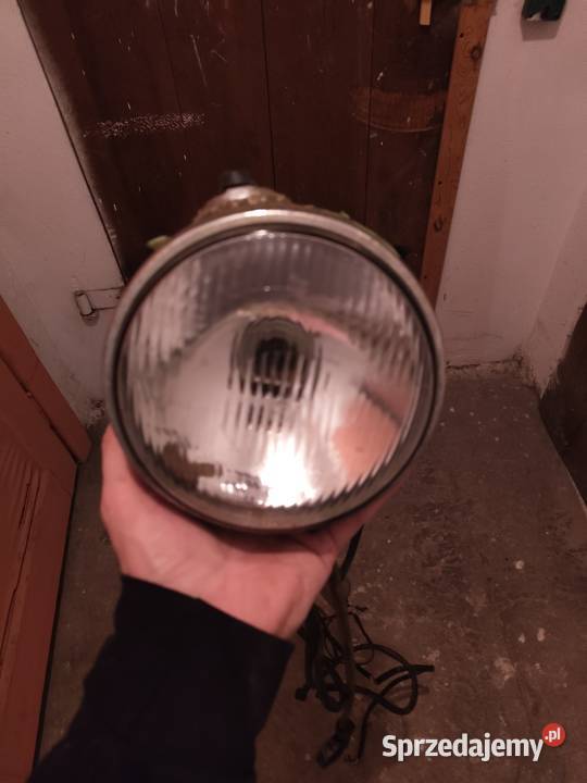 WSK 125 garbuska lampa reflektor przód przedni Lublin