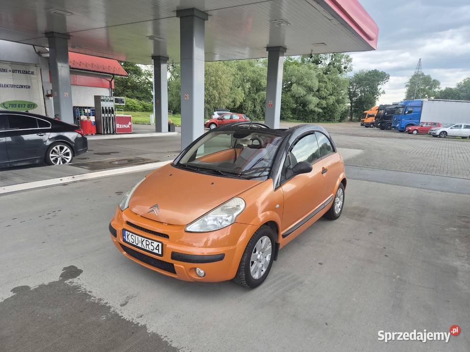 Citroen C3 Plurier Cabrio AUTOMAT 16 benz 109 Zarejestrowany w Polsce C3 Pluriel Bujaków