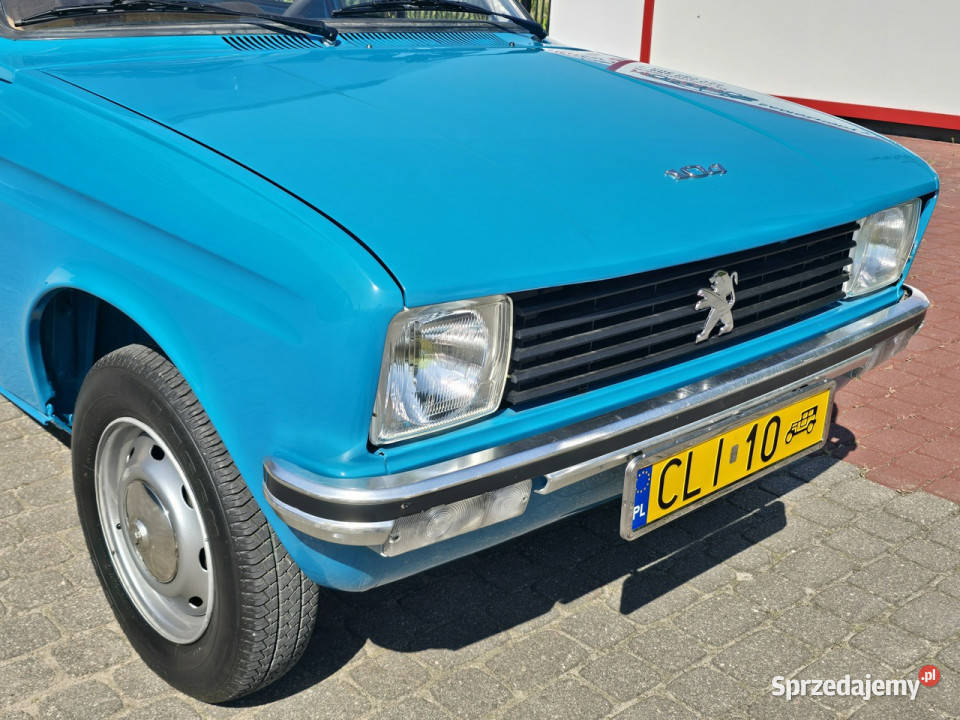 Peugeot 104 Wersja GL Pojazd Zabytkowy 1977 Włocławek