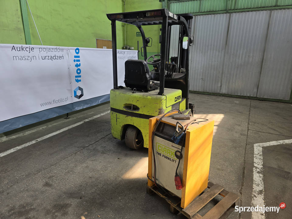 Wózek widłowy elektryczny CLARK TMX 15s Biskupice