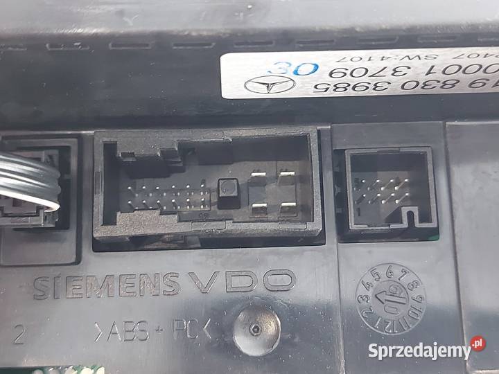 MERCEDES CLS C219 09r panel klimatyzacji Kielce