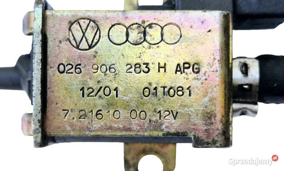 ZAWÓR PODCIŚNIENIA VW SEAT AUDI SKODA 18T 16 20 osobowe świętokrzyskie Działoszyce