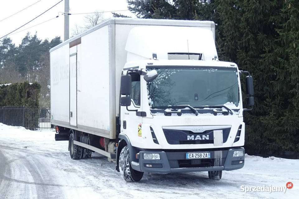 MAN TGL 12220 Euro 6 Kontener 18 palet winda 337 immobilizer Góra Kalwaria